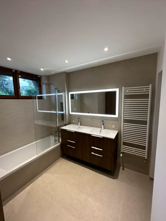 Rénovation de salle de bain à Caluire, Saint-Genis-Laval, RMPC